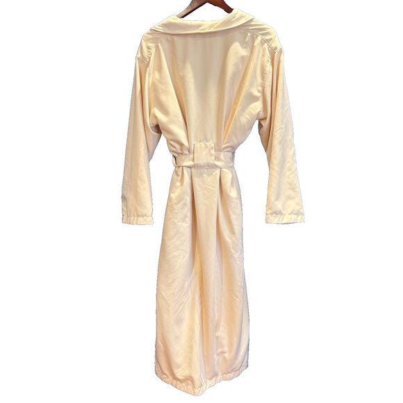 Restoration Hardware ivory terrycloth lined spa bath robe unisex L cozy lounge - Picture 2 of 10